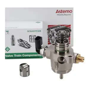 HITACHI ASTEMO Hochdruckpumpe + INA St&ouml;&szlig;el f&uuml;r VW Golf 7 GTI / R Passat B8 Tiguan 2.0 TSI