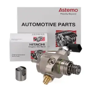 HITACHI ASTEMO Hochdruckpumpe + St&ouml;&szlig;el f&uuml;r VW Golf 7 GTI/R Passat B8 S3 8V Q3 8U 2.0 TSI