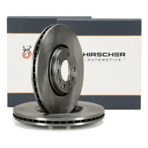 HIRSCHER Bremsscheiben Satz für OPEL Astra G H Corsa D E Meriva A B A B vorne 95526651