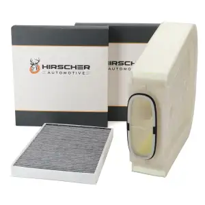 HIRSCHER Innenraum + Luftfilter f&uuml;r AUDI Q7 Q8 4M PORSCHE Cayenne VW Touareg 3.0 TSI 4.0