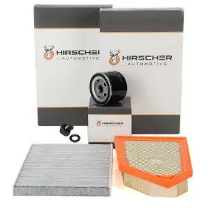 HIRSCHER Filterset f&uuml;r FORD Fiesta 7 MK7 Puma Tourneo/Transit Courier V769 1.0 EcoBoost