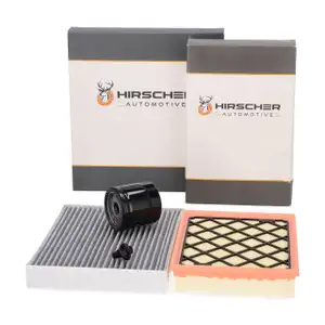 HIRSCHER Filterset 3-tlg f&uuml;r FORD Edge Galaxy CK S-Max CJ 2.0 EcoBlue 120-240 PS