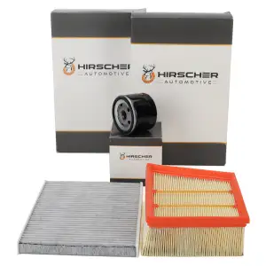 HIRSCHER Filterset Filterpaket für FORD Fiesta 7 MK7 Puma J2K CF7 1.5 ST EcoBoost