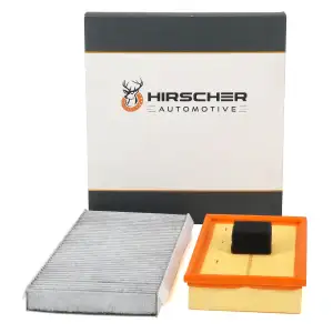HIRSCHER Innenraumfilter + Luftfilter f&uuml;r FORD Focus 1 MK1 1.4-2.0 16V ST170 1.8 DIESEL