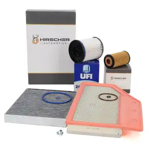 HIRSCHER Filter-Set 4-tlg f&uuml;r OPEL Insignia B 1.6 CDTi 110/136 PS