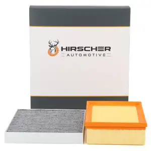 HIRSCHER Innenraumfilter + Luftfilter f&uuml;r OPEL Mokka/10 J13 ab Fgst. F4000001/G4000001
