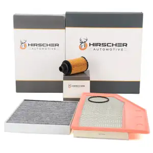 HIRSCHER Filterset Filterpaket 3-tlg f&uuml;r OPEL Insignia B 2.0 CDTi 170/210 PS