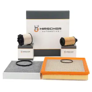 HIRSCHER Filterset Filterpaket 4-tlg f&uuml;r OPEL Insignia A Zafira Tourer C 2.0 CDTi 170 PS