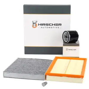 HIRSCHER Filter-Set f&uuml;r VW Polo 4 SEAT Cordoba Ibiza 3 SKODA Fabia 1 1.4 16V 75/100/101 PS