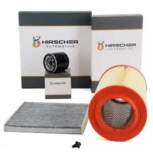 HIRSCHER Filter-Set 3-tlg f&uuml;r CITROEN Jumper FIAT Ducato 250 PEUGEOT Boxer 2.2 D 10.2013