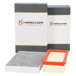 HIRSCHER Filter-Set 2-tlg f&uuml;r CITROEN C3 Aircross 2 OPEL Crossland 10 1.2 82/83 PS