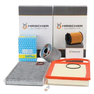 HIRSCHER 4-Piece Filter Set for CITROEN C3 Picasso, C4, 2, DS3, PEUGEOT 308, 1, 2, 408, 1.6 HDi