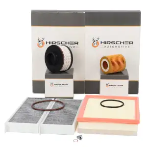 HIRSCHER Filterset 4-tlg f&uuml;r DS 4 2 OPEL Astra L PEUGEOT 308 2 3 508 2 1.5 DIESEL