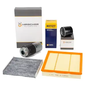 HIRSCHER Filter-Set 4-tlg f&uuml;r FORD Transit/Tourneo 2.2 TDCi 85-140 PS bis 09.2011 EURO 4