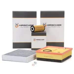 HIRSCHER Filter-Set f&uuml;r BMW 1er F20 F21 2er F22 F23 3er F30/31/34 4er F32 F33 F36 N47