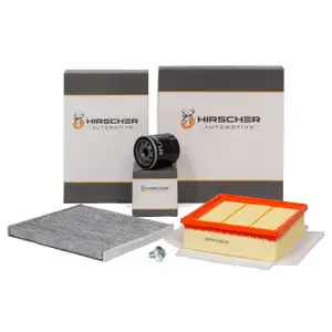 HIRSCHER Filter-Set f&uuml;r OPEL Corsa E X15 1.0 90/115 PS