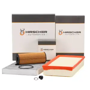 HIRSCHER Filter-Set 3-tlg f&uuml;r VW Touareg 7L AUDI Q7 4LB PORSCHE Cayenne 9PA 3.0 TDI V6