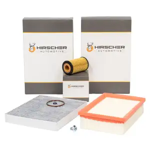 HIRSCHER Filter-Set 3-tlg f&uuml;r OPEL Mokka/10 J13 1.6 CDTI ab Fgst. F4000001/G4000001