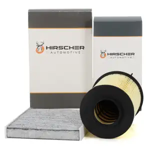 HIRSCHER Filter-Set f&uuml;r FORD Focus/C-Max DM2 Kuga 1 MK1 1.6-2.0 TDCi