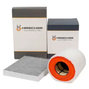 HIRSCHER Filter-Set 2-tlg für OPEL Astra K 1.0/1.4/1.6/Turbo 1.6 CDTi