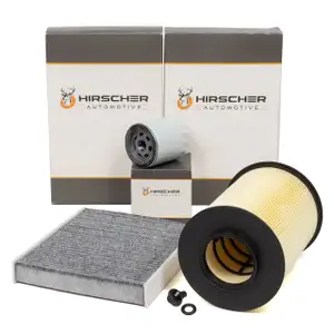 HIRSCHER Filter-Set f&uuml;r FORD Focus/C-Max DM2 1.8 2.0 122/125/145 PS