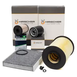 HIRSCHER Filter-Set 4-tlg f&uuml;r FORD Focus/C-Max DM2 1.8 TDCi 115 PS