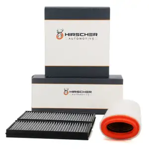 HIRSCHER Filter-Set 2-tlg f&uuml;r BMW 5er E60 E61 520d 150/163 PS M47