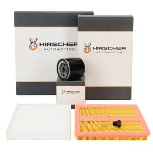 HIRSCHER Filterset Filterpaket f&uuml;r VW Up 1.0 TSI 90 PS + 1.0 GTI 115 PS