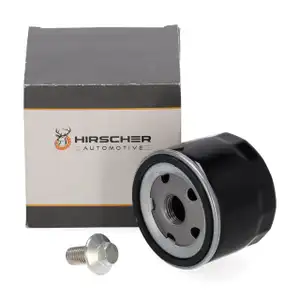HIRSCHER &Ouml;lfilter + Schraube f&uuml;r FORD Kuga 3 MK3 2.5 Duratec / FHEV / PHEV 179-242 PS