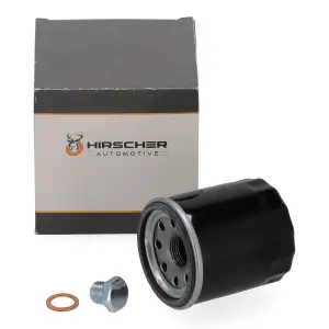 HIRSCHER Ölfilter + Schraube für MAZDA 121 2 3 323 626 Demio MPV MX-5 Premacy 1.1-2.0