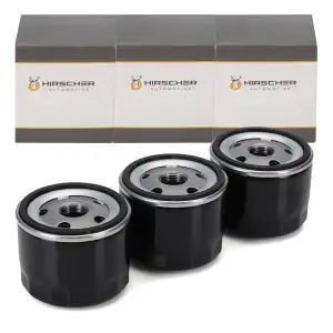 3x HIRSCHER Ölfilter für Ford Fiesta 7 Focus 4 C-Max 2 Kuga 3 1.0/1.5 EcoBoost 2207993