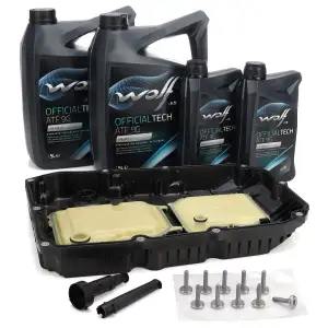Ölwanne Automatikgetriebe 9G-TRONIC 725.1 + 12L WOLF 236.17 Getriebeöl für MERCEDES