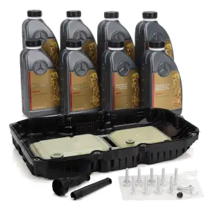 Ölwanne Automatikgetriebe 9G-TRONIC 725 + 8L ORIGINAL 236.17 Getriebeöl für MERCEDES