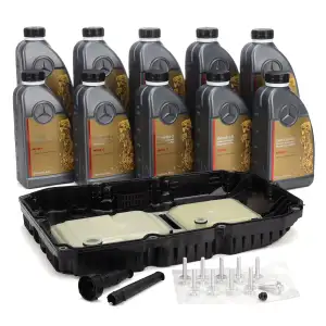 Ölwanne Automatikgetriebe 9G-TRONIC 725 + 10L ORIGINAL 236.17 Getriebeöl für MERCEDES