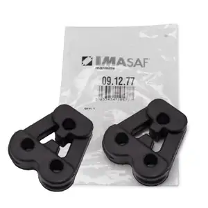2x IMASAF Halter Auspuff Schalld&auml;mpferhalter f&uuml;r SMART ForTwo (451) 0.8 CDI 1.0 4514920044