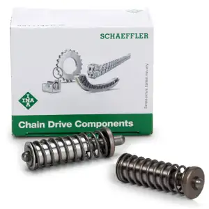 2x INA Kettenspanner Steuerkette Set f&uuml;r PORSCHE 911 964 links + rechts 96410507900