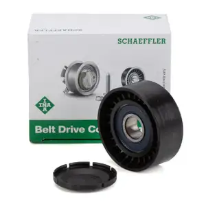 INA Umlenkrolle für VW Touareg AUDI A4 A6 A7 Q5 Q7 PORSCHE Cayenne Macan 2.7/3.0 TDI