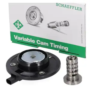 INA Zentralmagnet + Zentralventil Nockenwellenverstellung f&uuml;r VAG 1.8/2.0 TFSI