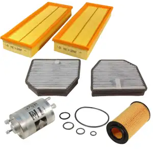 Filterset 4-tlg f&uuml;r MERCEDES-BENZ G-Klasse W463 G55AMG SL R230 280-500