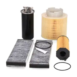 Filter-Set 4-tlg f&uuml;r AUDI A6 (C6) 2.7 / 3.0 TDI 163-233 PS ab Fgst.
