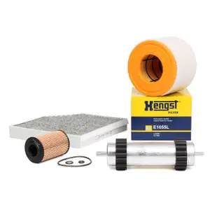 Inspektionskit Filterpaket Filterset f&uuml;r AUDI A6 C7 4G 2.0 TDI 136/163/177 PS bis BJ.08.14