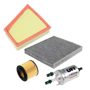 Filter-Set 4-tlg f&uuml;r VW Polo 4 5 Fox SEAT Ibiza 3 4 SKODA Fabia 1 2 Roomster 1.2