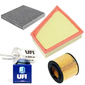 Filter-Set 4-tlg f&uuml;r VW Polo (9N_) SKODA Fabia I (6Y) 1.2 54 PS BMD