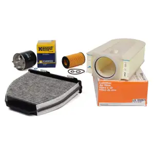 Filter-Set 4-tlg f&uuml;r MERCEDES W204 W212 C207 X204 200CDI 220CDI 250CDI OM651