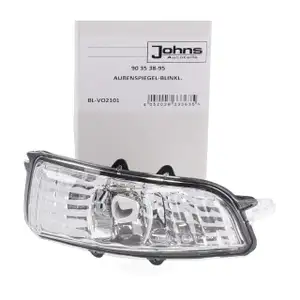 JOHNS Blinkleuchte Au&szlig;enspiegel f&uuml;r VOLVO C30 C70 2 S80 2 V70 3 vorne rechts 3111102