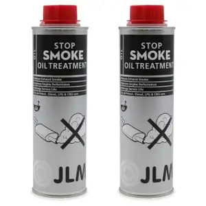 2x 250ml JLM J04831 Stop Smoke Oil Treatment Motor&ouml;labdichter Ru&szlig;stop