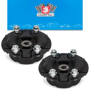 2x JP GROUP Federbeinlager Domlager f&uuml;r PORSCHE 993 Carrera / Turbo hinten 99333305901