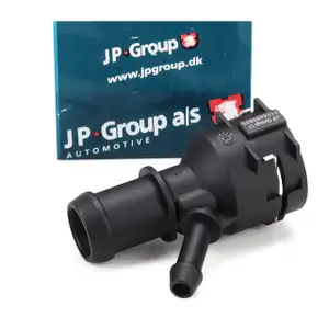 JP GROUP Kühlmittelflansch für VW Golf 4 Bora 8L1 Leon Toledo 1M Octavia 1 oben 1J0122291B