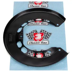 JP GROUP Spritzblech Bremsscheibe für PORSCHE 911 2.7 3.0/3.2 SC hinten 91135280120