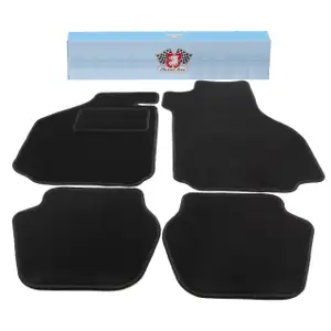 JP GROUP Veloursmatten Textilmatten Fu&szlig;matten f&uuml;r PORSCHE 911 Cabrio / Taraga 73-90 4-tlg